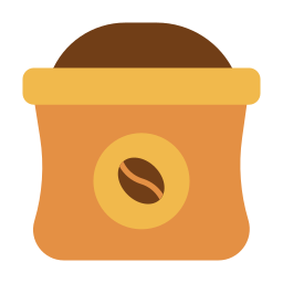 Coffee bag icon