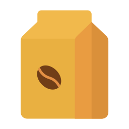 Coffee bag icon