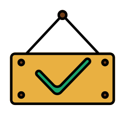 Open sign icon