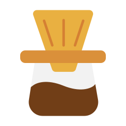 Coffee filter icon