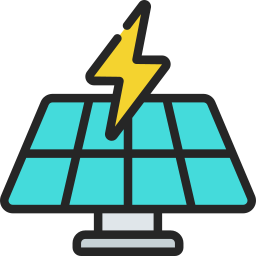 Solar panel icon