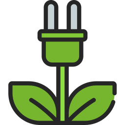 Eco energy icon