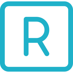 Letter r icon