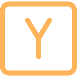 Letter y icon