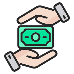 Give money icon