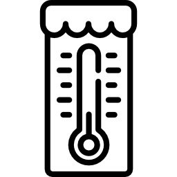 thermomètre Icône