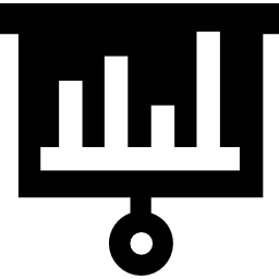 gráfico de barras Ícone