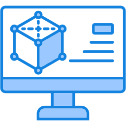 modelagem 3d Ícone