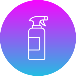 Cleaning spray icon