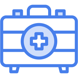 First aid kit icon