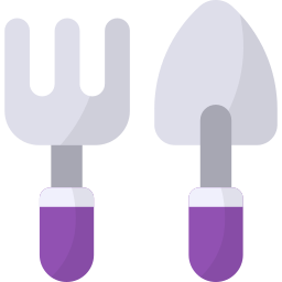 Gardening tools icon