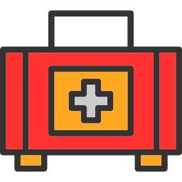 First aid kit icon