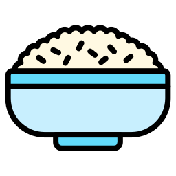 Rice bowl icon