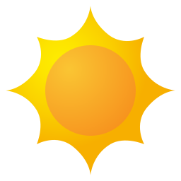 soleil Icône