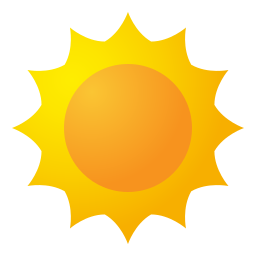 soleil Icône