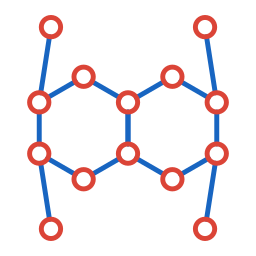 molecola icona