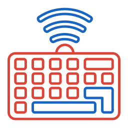 Wireless keyboard icon