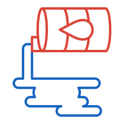 Разлив нефти иконка