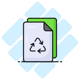 Paper recycle icon