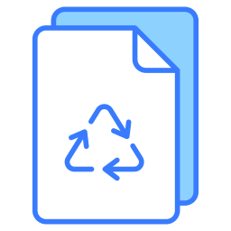 Paper recycle icon