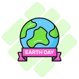 Mother earth day icon