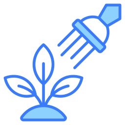 Watering plants icon