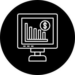 Stock market icon