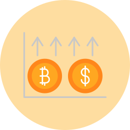 Money growth icon