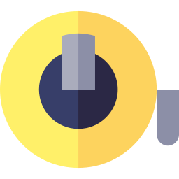 Measuring tape icon