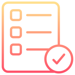 lista de controle Ícone