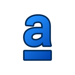 Letter a icon