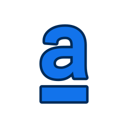 Letter a icon