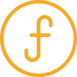 Florin sign icon