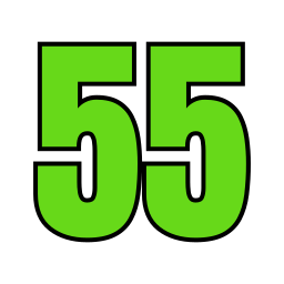 Fifty five icon