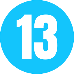 Thirteen icon