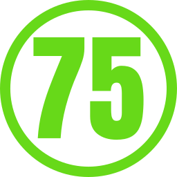 75 Ícone