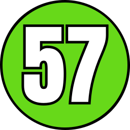 Fifty seven icon