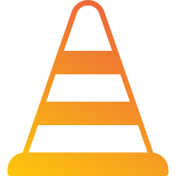 Traffic cone icon