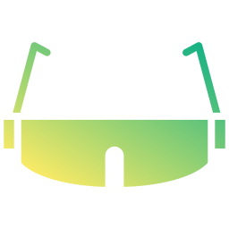 Safety glasses icon