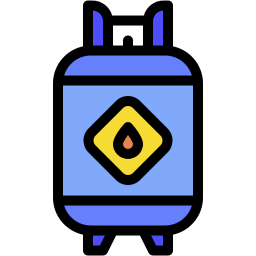 Gas cylinder icon