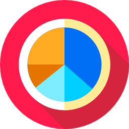 diagramme circulaire Icône