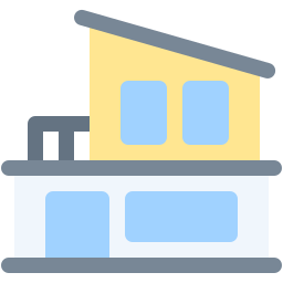 Modern house icon