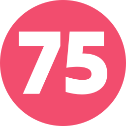 75 Ícone