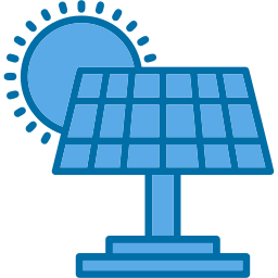 painel solar Ícone