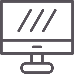 Computer screen icon