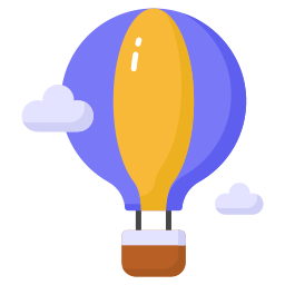 heißluftballon icon