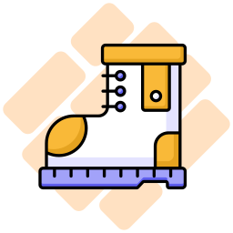 Hiking boots icon