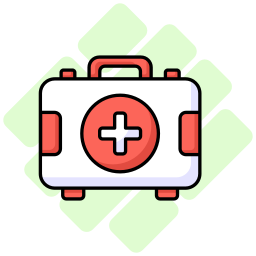 First aid kit icon