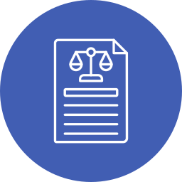 Legal document icon