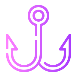 Fishing hook icon